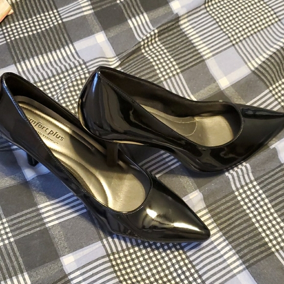 comfort plus by Predictions Shoes - Black pumps